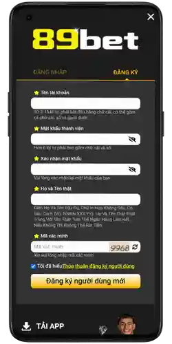 89BET2 đăng nhập